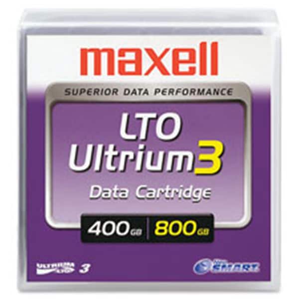 Maxell Ultrium Cartridge- LTO3- Rewritable- 400-800 GB MAX183900 - main